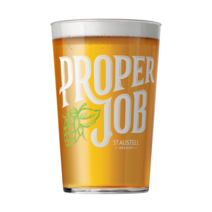 St Austell Brewery 4 x Proper Job Pint Glasses - St Austell Brewery