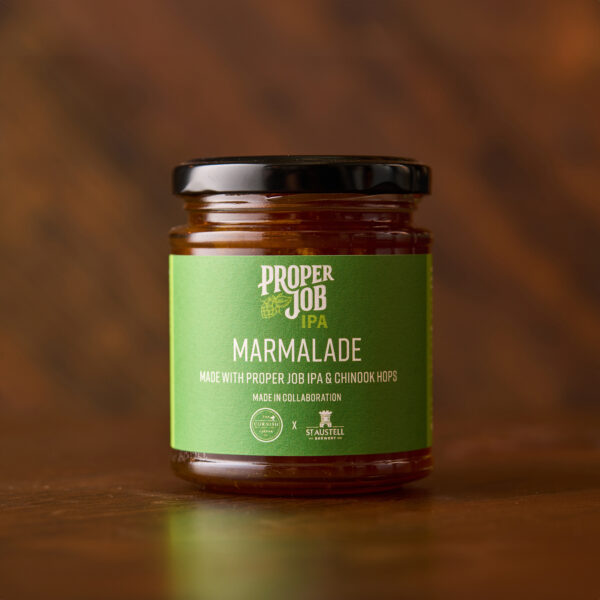 Proper Job Marmalade - IPA Infused Condiment from St Austell Brewery